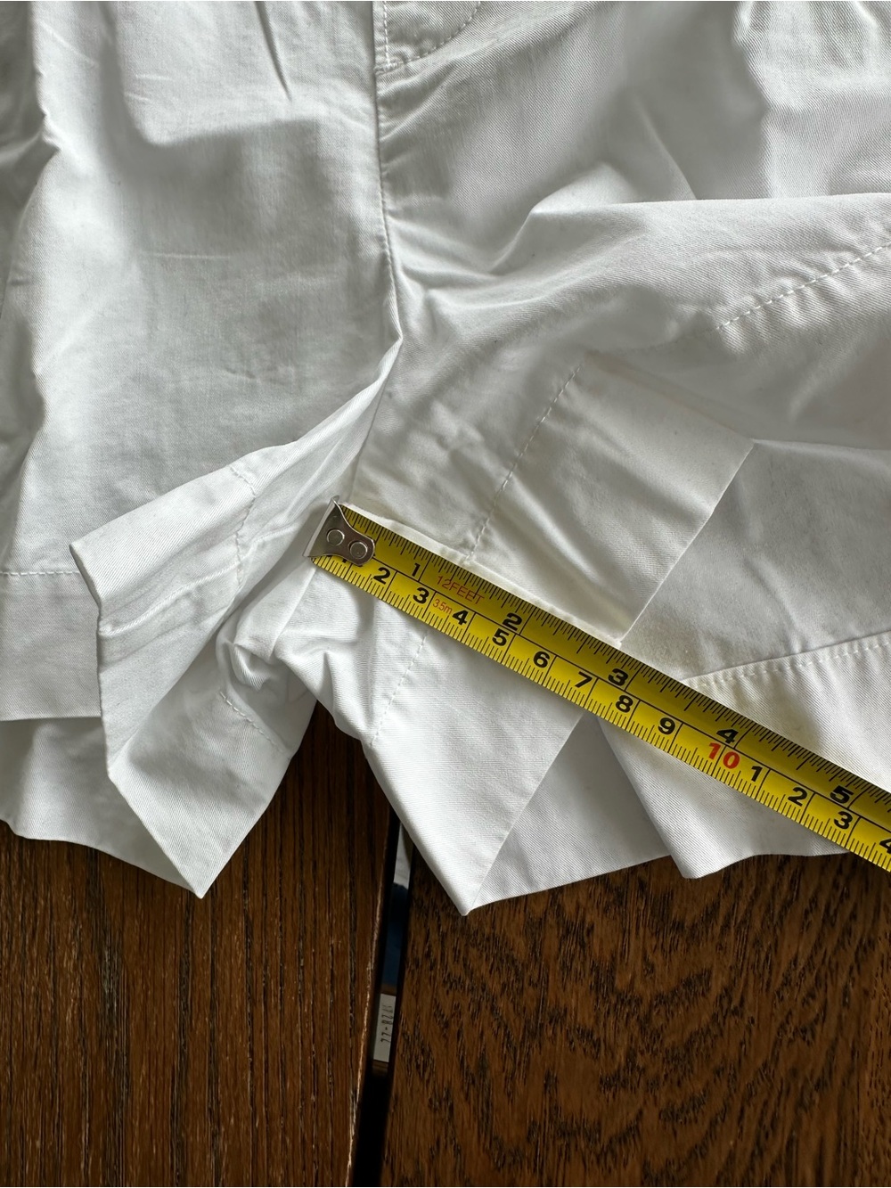 KOTN Women's Merire Pull On Shorts 100% Organic Cotton White | Size Small - Picture 11 of 12